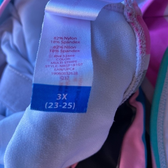 No Boundaries one piece swim suit, Size 3XL - Picture 3 of 5